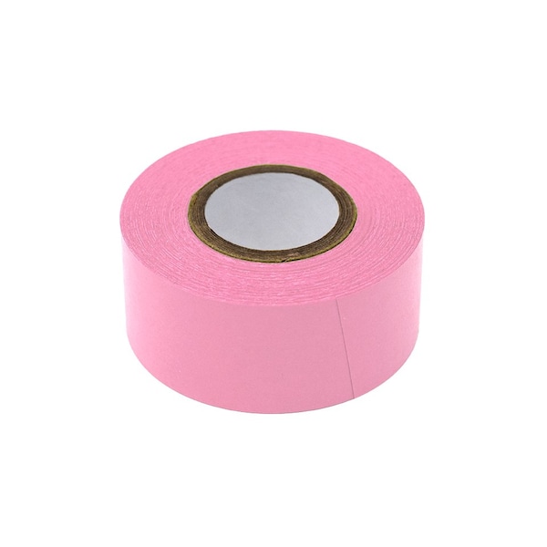 Labeling Tape, 1" x 500" per Roll, 3 Rolls/Box, Red, 3PK